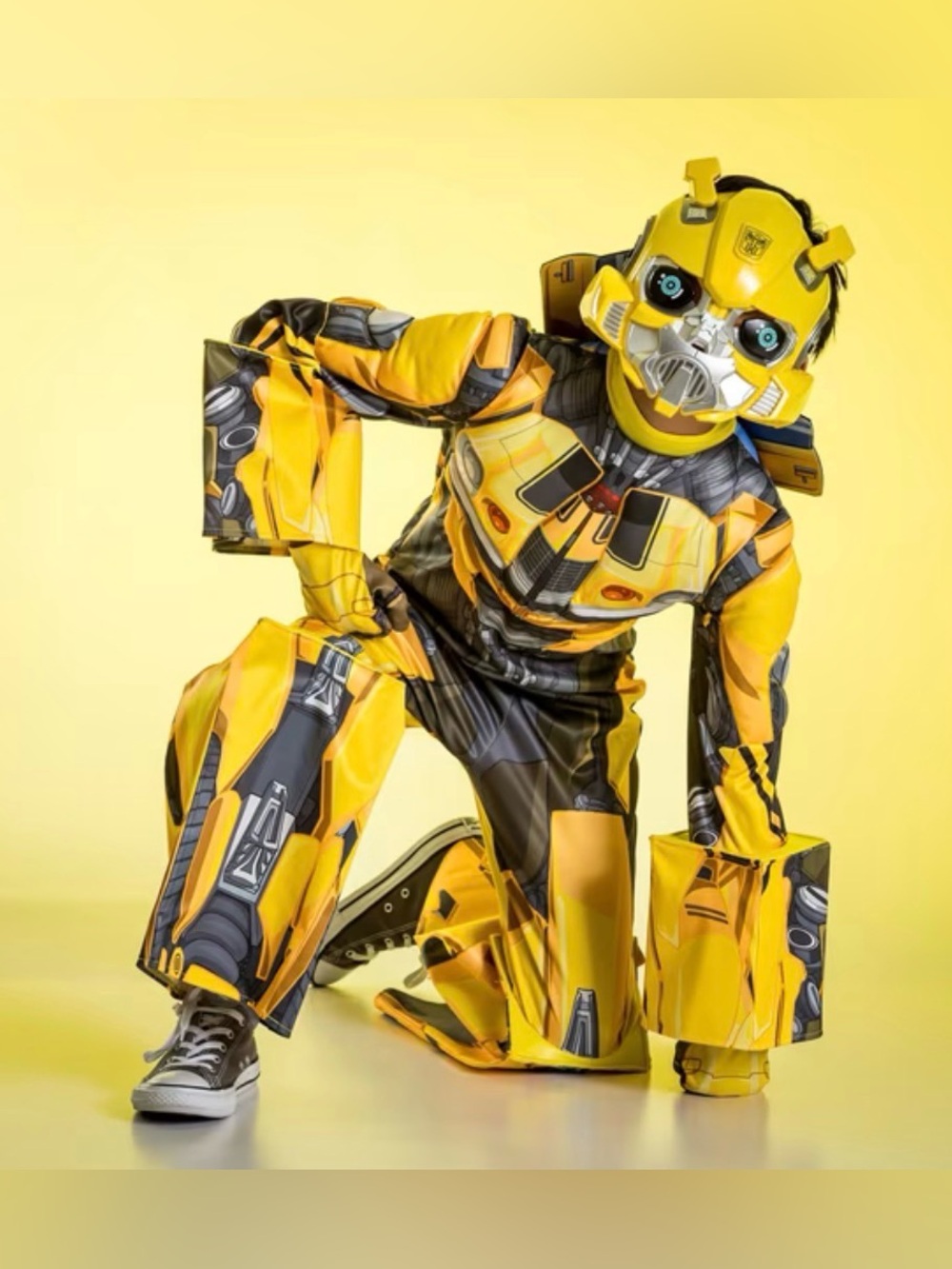 Disguise Kids Bumblebee Transformer Costume Small (4-6) BNWT